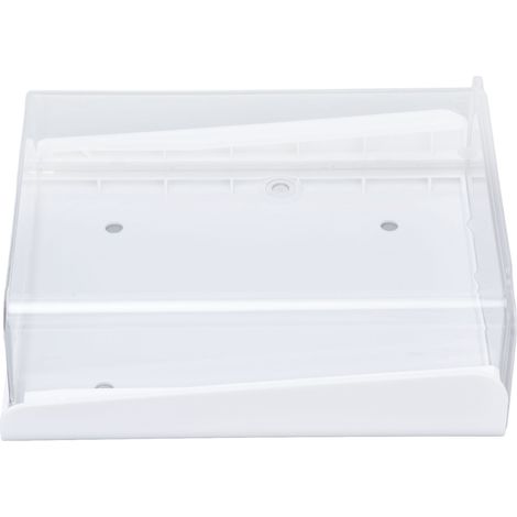 Acryl-Schubladenaufbewahrung, verdeckter Acryl-Schubladenhalter mit 3 Klebepunkten für Homeoffices (1/5)
