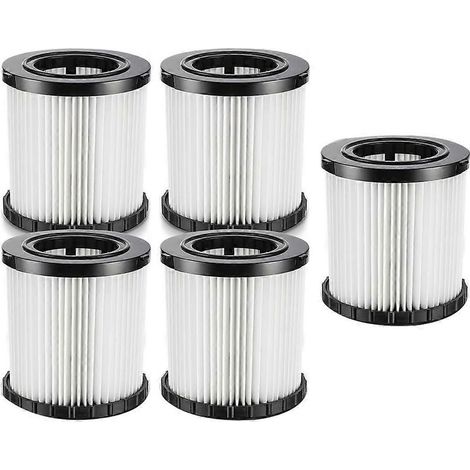 Lot de 5 filtres pour aspirateur eau et poussière DCV5801H/DCV581H, filtre HEPA de rechange pour aspirateur DCV580H (1/5)