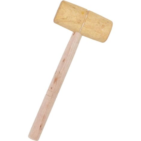 Maillet à Bois Multi-fonction en Bois Outil de Menuiserie Portable pour Travail du Bois et Artisanat (1/5)