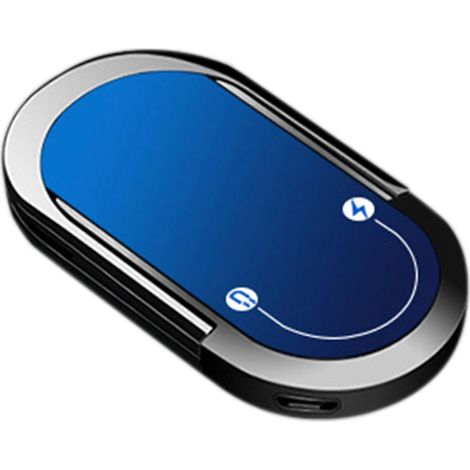 Briquet électrique rechargeable 2 en 1 et support de téléphone. Coupe-vent, portable et élégant. Idéal pour les voyages, le bureau et les cadeaux. (1/5)