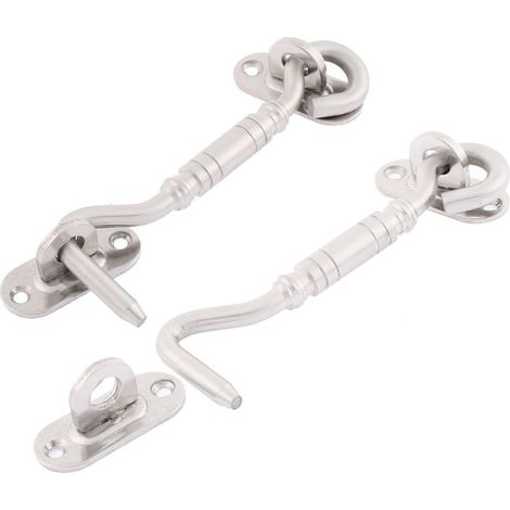 Türfenster Catch Eye Kabinenhaken Reparatur Teil 4'' 2St (8c8970693f05ea10db686bdeab4a8345) (1/3)