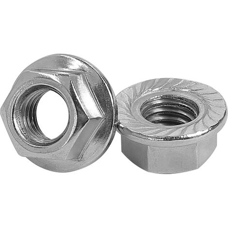 Universal M12 toothed flange nut in iron for fixing the motor shaft of the INOKIM OXO OX electric scooter.