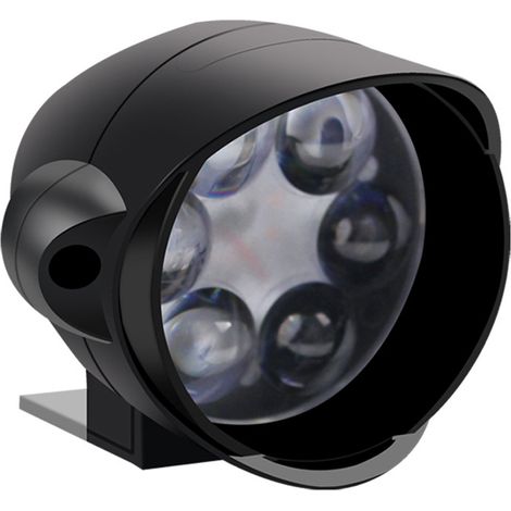 Phare LED pour motos 5000K blanc 6 projecteurs