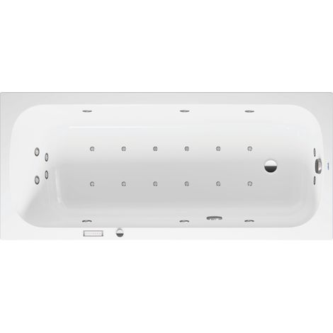 Duravit Quatego bañera de hidromasaje, versión empotrada, 1