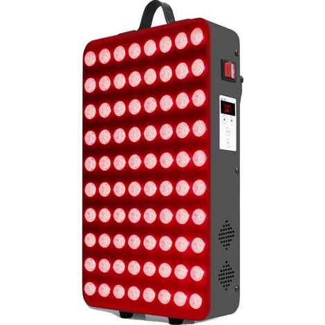 Panneau de thérapie par lumière rouge, 5 longueurs d'onde, régénération de la peau, 400W-2S (1/2)