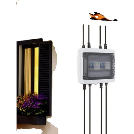 Boîte de combinaison 25A, protection IP65, 2 entrées et sorties (1/5)