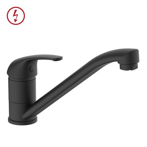 SCH�TTE Wasserhahn Niederdruck K�che Einhebelmischer K�chenarmatur Sp�ltischarmatur Mischbatterie Sp�lbecken Klassisch 360 Grad schwenkbar 21009/AE (1/5)
