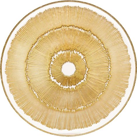 Assiette de Présentation Plate "Celeste" 33cm Doré (1/2)