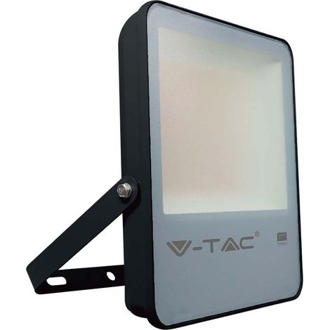 V-TAC Faro LED SMD Chip Samsung 50W 137LM/W Colore Nero Bianco Freddo IP65 (1/5)