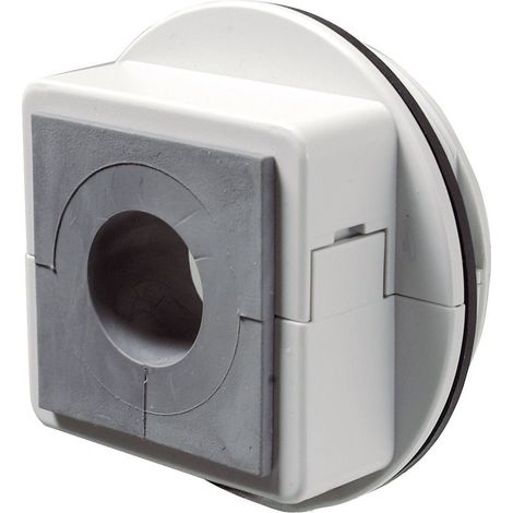 [GEBRAUCHT] B-Ware Icotek Kabeldurchführung KVT 63/1 teilbar grau 1 Stück M63 14mm für Tülle