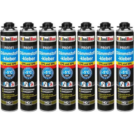Dämmstoffkleber 750ml PU-Klebeschaum Perimeterkleber PU-Reiniger Schaumpistole