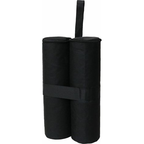 Fester Sandsack für Outdoorzelt - schwarz (1/4)