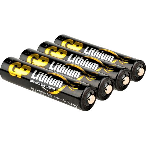 GP GP24LF359C4 Micro (AAA)-Batterie Lithium 1.5 V 4 St. (1/5)