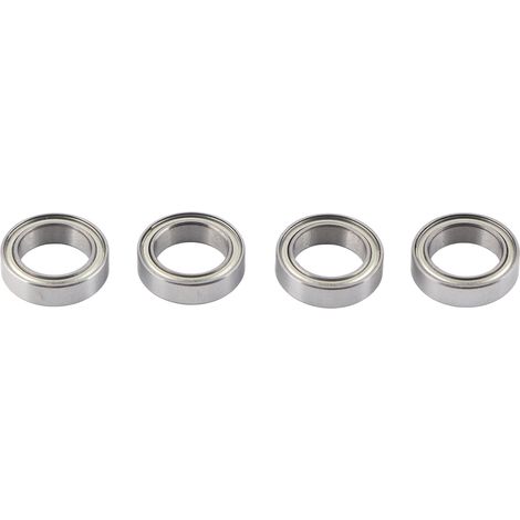 Kit de 4 roulements à billes RC 10x15x4mm en acier inoxydable pour véhicules radiocommandés Arrma 3S 1/10 et modèles tout-terrain. (1/5)
