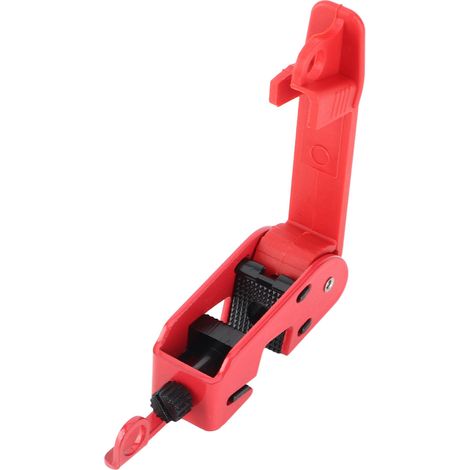 Dispositif de verrouillage de disjoncteur à mâchoire serrante anticorrosion pour poignée de 12 mm ou moins (1/5)