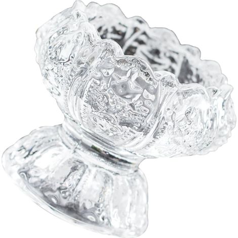 2pièces Bougeoirs Verre pour Bougies Chauffe-Plat Décorations De Bureau Photophores Modernes pour Table