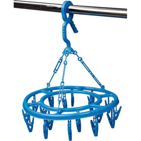 MONDEX - Séchoir circulaire pliable 18 pinces
