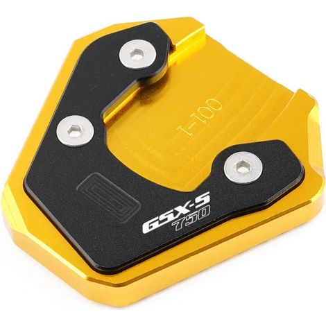 (Or) Compatible avec Suzuki GSX-S750 GSXS GSX-S GSX S 750 GSXS750 2017 2018 2019 Accessoires moto Béquille latérale Extension de béquille maxpower (1/4)