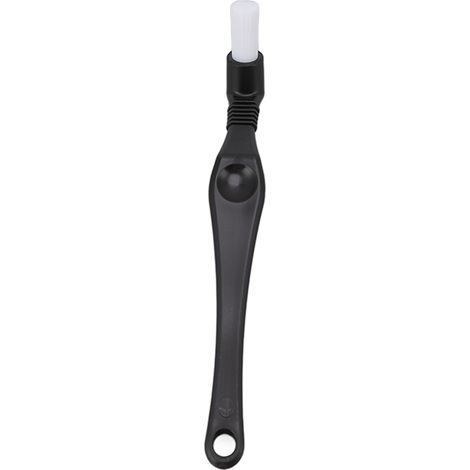 Brosse de nettoyage pour machine à café, en nylon, manche long, 15 cm (A0011) (1/5)