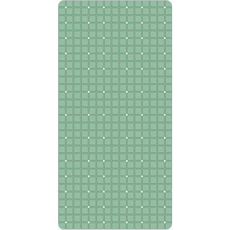 Trade Shop - Tappeto Tappetino In Pvc Antiscivolo Vasca Da Bagno Doccia 68x36 Cm 79752 Verde - (1/2)