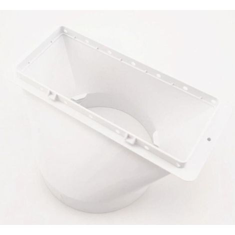 Conector de manguera de escape de aire acondicionado de 150 mm, compatible con juntas de ventanas y rejillas de ventilación de aire acondicionado. (1/5)