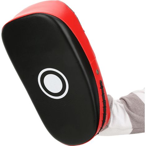 Bouclier d'entraînement en arc de cercle pour kickboxing, cible et tapis de taekwondo, équipement de pratique pour adultes et adolescents (1/5)