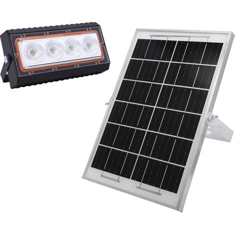 LED-Solar-Flutlicht für Innenhöfe und Außenbereiche, IP67 wasserdicht, hohe Helligkeit, Straßenleuchte (1/5)
