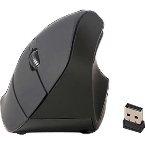 Souris verticale ergonomique optique pour PC, modèle filaire à piles B
