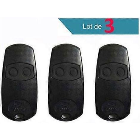 Télécommande d’origine 3 pièces pour portail motorisé – Modèle TOP432EV – Fréquence fixe 433,92 MHz (1/2)