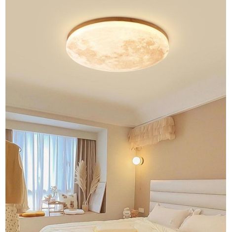 Lámpara de techo LED moderna, moderna, LED, para habitaciones acogedoras y apliques de techo para dormitorio, artística, ideal para balcones y pasillos (26 cm, 3000 K). (1/5)