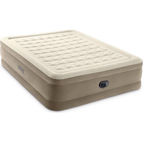 Intex 64428ND DuraBeam UltraPlush Luftbett (L x B x H) 203 x 152 x 46 cm Braun