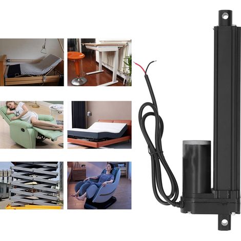 Actionneur linéaire électrique 24 V 3000 N JS-TGZ-U1150 mm (1/5)