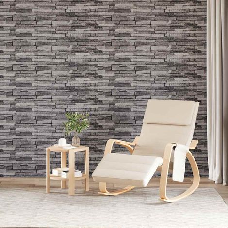 3D Wall Panels 14 pcs Anthracite 100x25 cm EPS vidaXL (1/5)