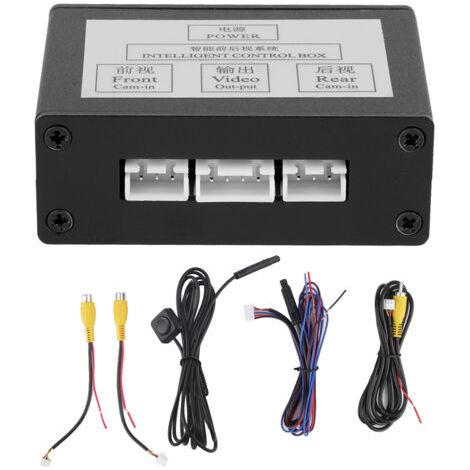 Intelligenter Auto-Einparkkamera-Konverter für Front- und Rückansicht, Video-Umschaltkanal-Adapter-Steuerbox (1/4)