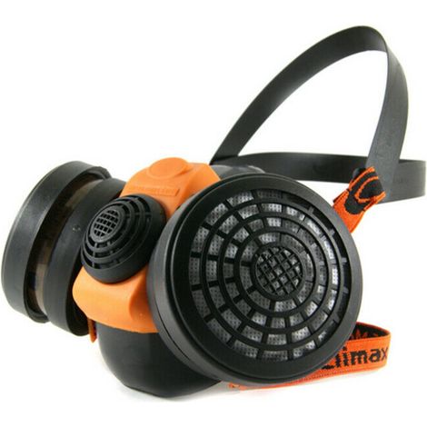 Profi Atemschutz Halbmaske mit Filtern A1, Climax 756 (1/6)