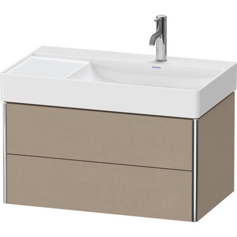 Duravit XSquare Waschtischunterbau wandhängend, 2 Schubkästen, (1/4)