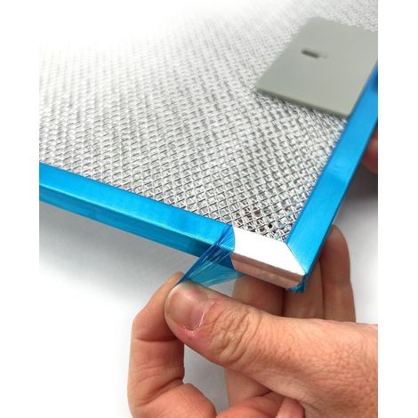 Filter für Dunstabzugshauben – 2er-Set – Aluminiumfilter für Dunstabzugshauben, 267 x 305 x 9 mm, passend für die Modelle Elica und Recamania (1/4)