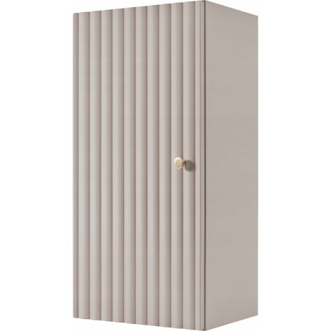 Demi colonne suspendue de salle de bain BELLO cachemire 35 × 68 cm (1/5)