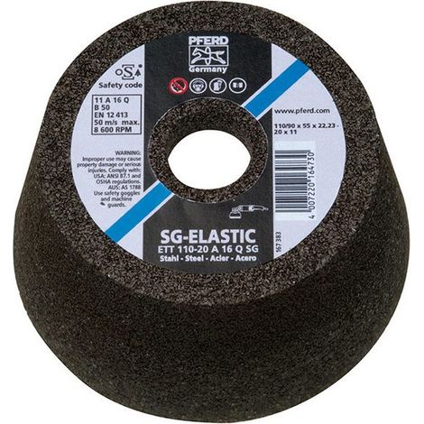 PFERD  tazza  abrasiva  ETT  SG  STEELOX  110  /  55  mm  P  16  -  63418222 (1/2)
