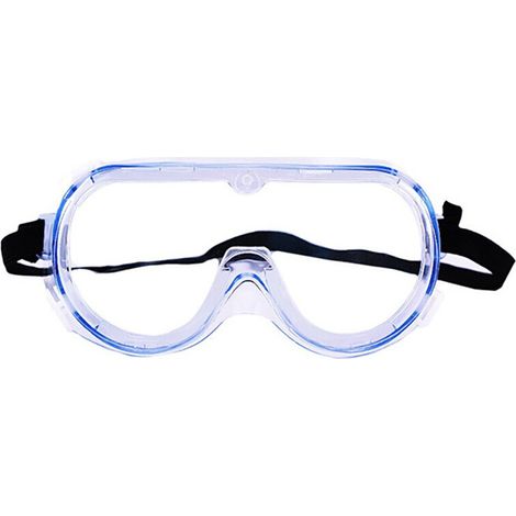 Lunettes de sécurité anti-buée ultra performantes, verres transparents, champ de vision grand angle (1/5)
