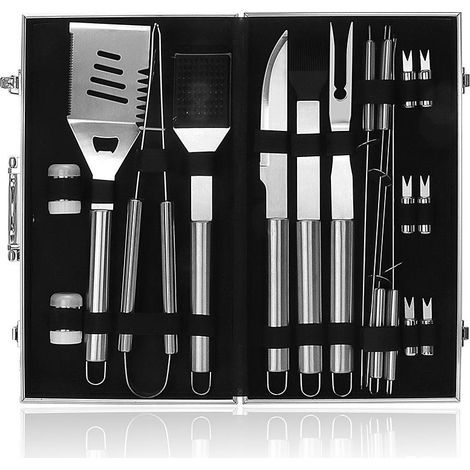 Mallette barbecue 18 accessoires -