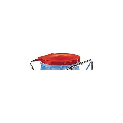Couvercle rouge pour collecteurs 810x500x1120mm (1/3)