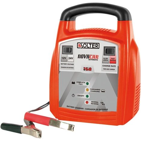 CHARGEUR DE BATTERIE AUTO 05070 16A 40-180Ah - 12-24 V