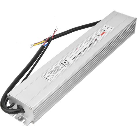 Dimmbares LED-Netzteil, wasserdicht (IP67), Eingang: AC 170–260 V (50/60 Hz), Ausgang: 24 V, 200 W, 8,33 A (1/5)