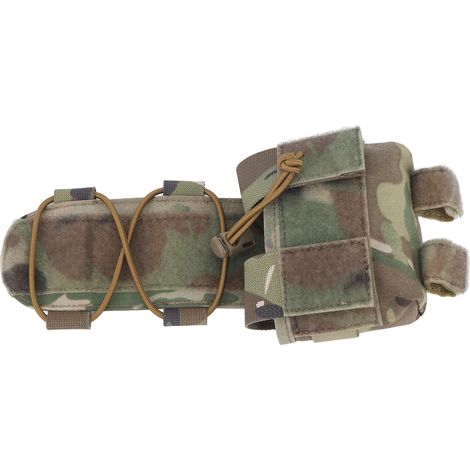 Étui de protection MK2 Kaudura pour casque, avec sangle auto-agrippante - Idéal tir, VTT, randonnée et camping. (1/5)