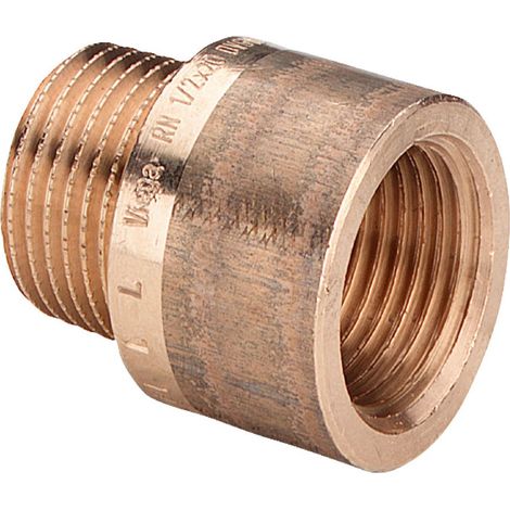 VIEGA 3525 Prolunga Maschio/Femmina Ø3/8"XL.10mm Bronzo - 440312 (1/3)