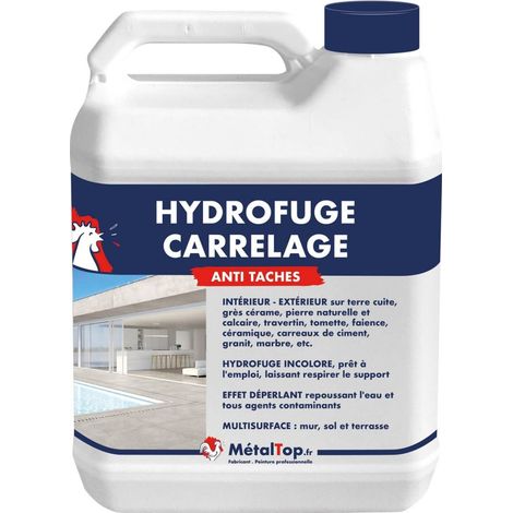 Hydrofuge Carrelage - 5 L - Incolore - Metaltop