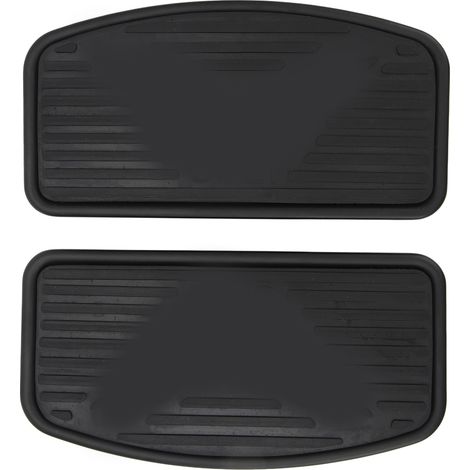 Repose-pieds passager arrière en aluminium réglable pour moto, pédale de marchepied compatible 883 1200, kit de fixation robuste. (1/5)