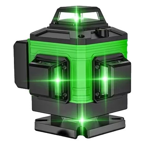 Niveau Laser, Fonction Autonivelante, Projection de 3 Lignes à 360, sac en tissu 16 lignes (1/2)