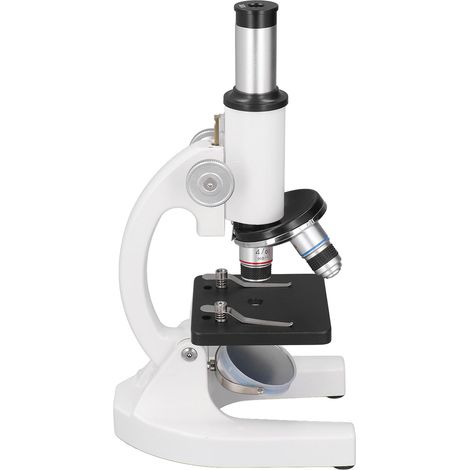Microscope monoculaire 640X à double mise au point coaxiale, molette de réglage de l'angle, microscope biologique pour adultes et enfants (1/5)